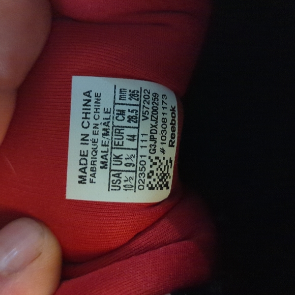 Reebok limited edition Retro Trainers, Men's , Size 10.5 - Picture 5 of 5